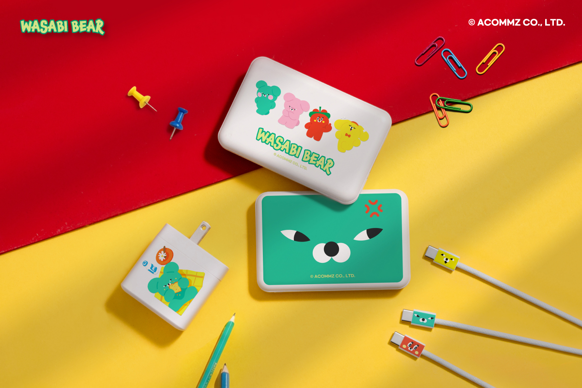 WASABI BEAR與DEVILCASE聯名手機殼、耳機殼